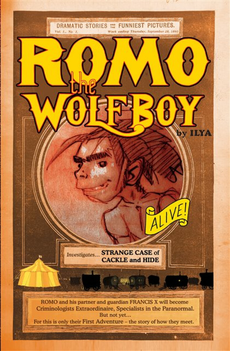 Kniha Romo the WolfBoy