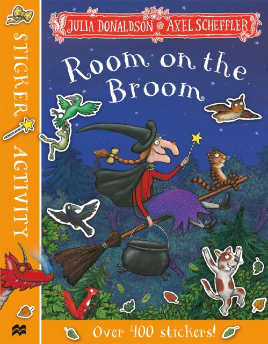 Kniha Room on the Broom Sticker Book