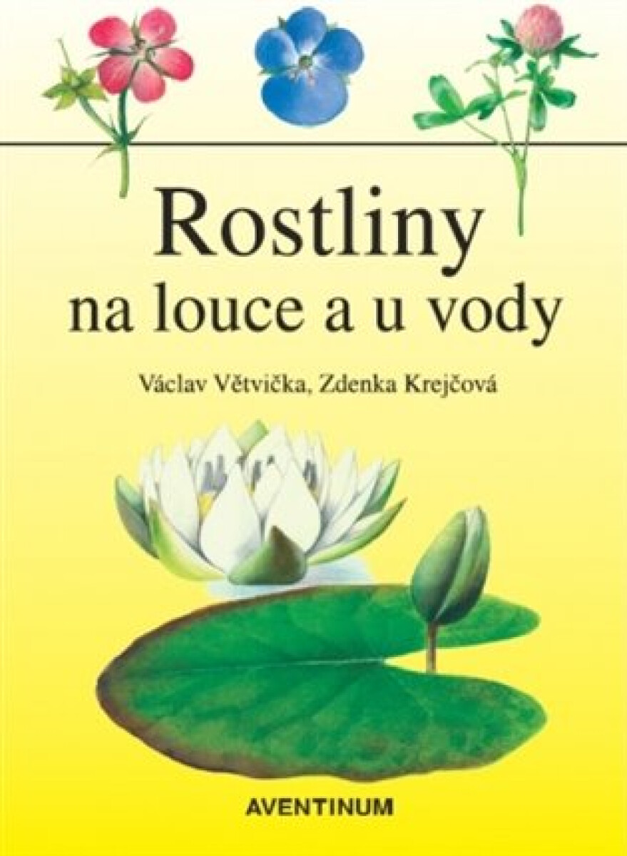 Kniha Rostliny na louce a u vody