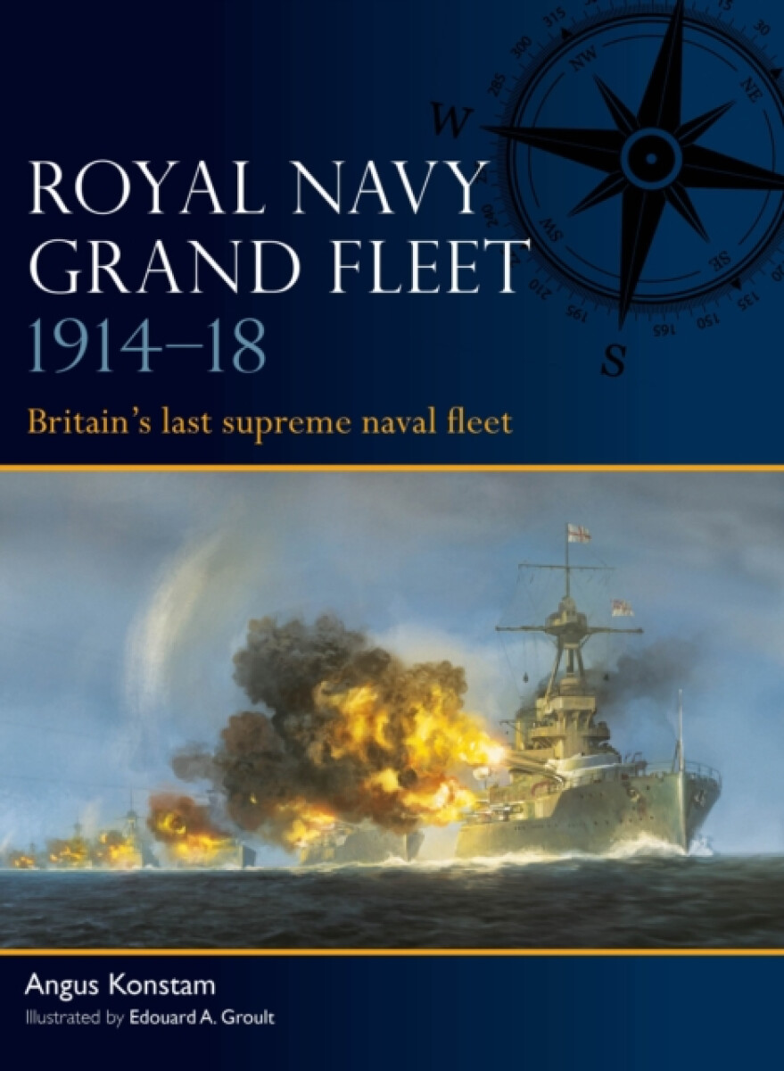 Kniha Royal Navy Grand Fleet 1914–18