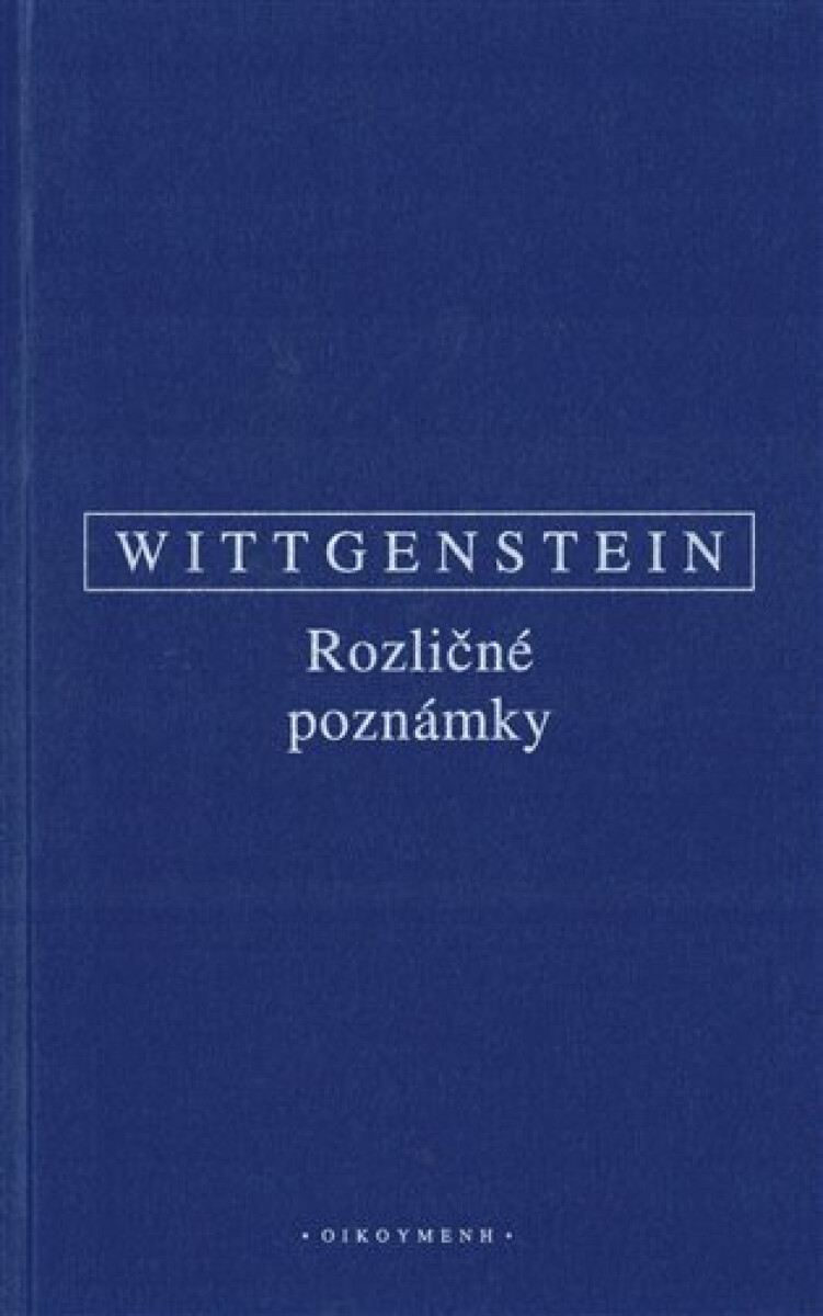 Kniha Rozličné poznámky