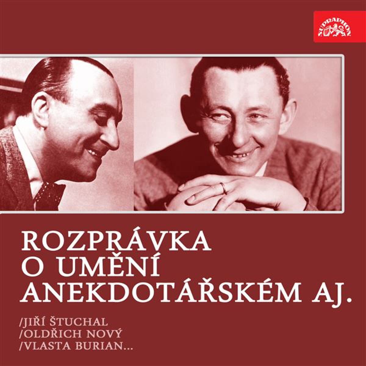 Levně Rozprávka o umění anekdotářském aj. /Jiří Štuchal, Vlasta Burian, Oldřich Nový... - audiokniha