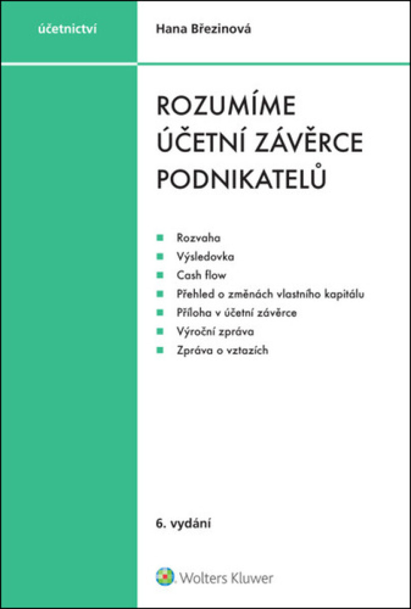 Kniha Rozumíme účetní závěrce podnikatelů