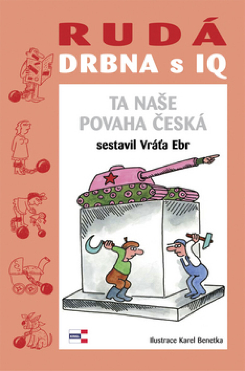 Kniha Rudá drbna s IQ