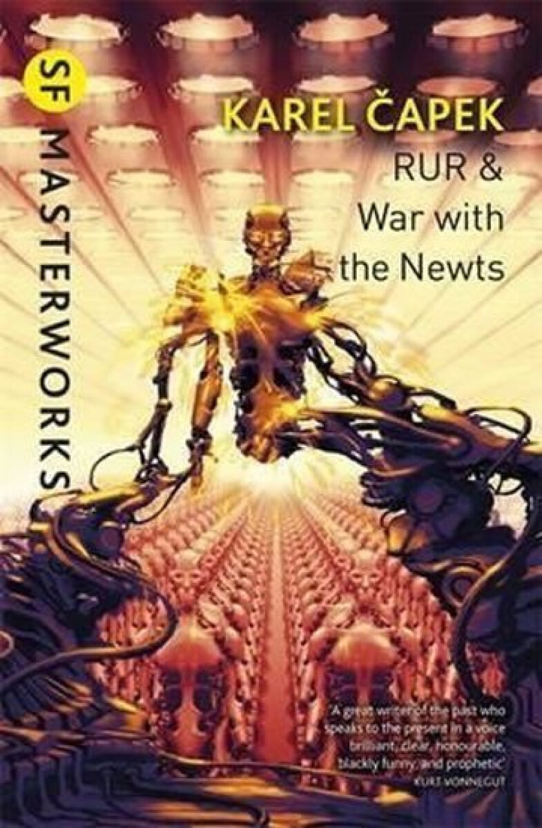 Kniha RUR and War with the Newts