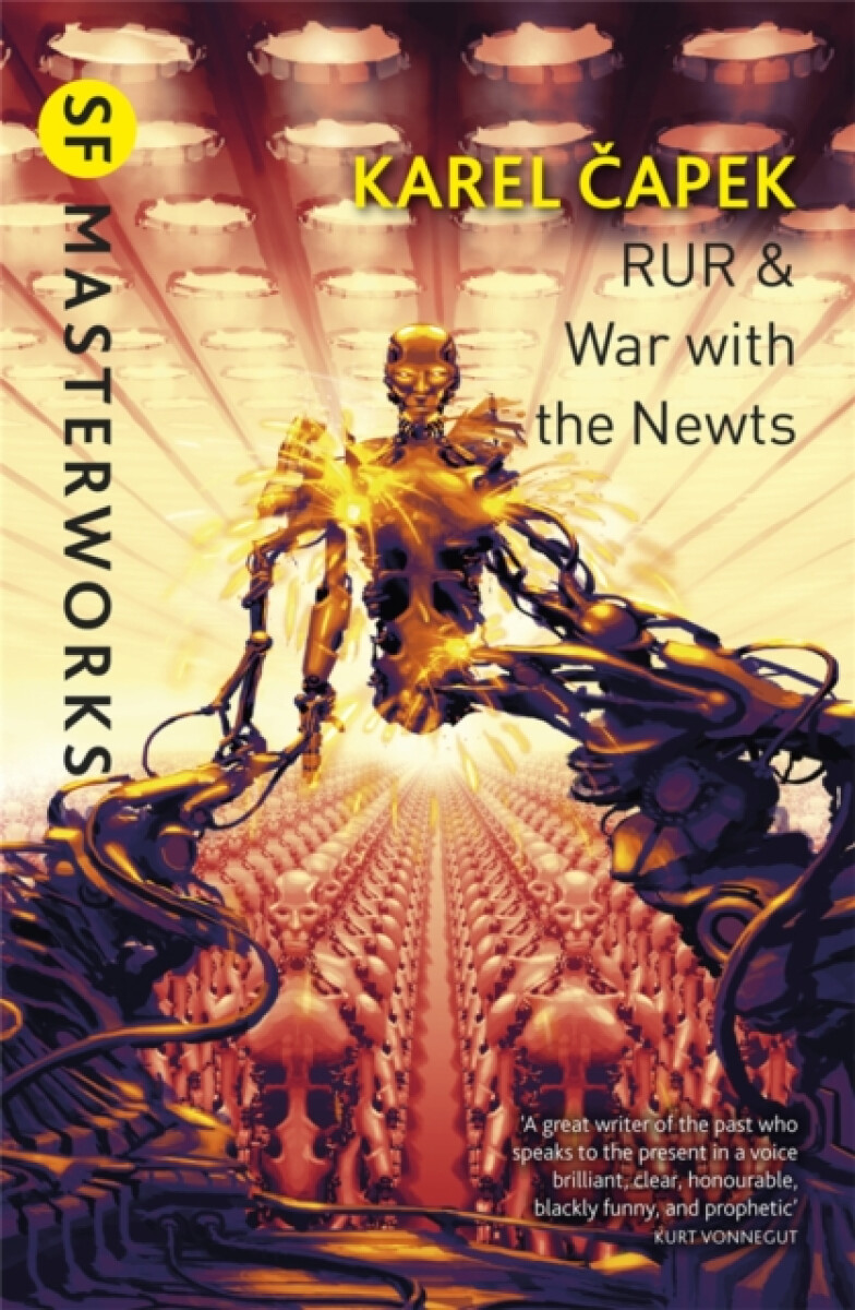 Kniha RUR and War with the Newts