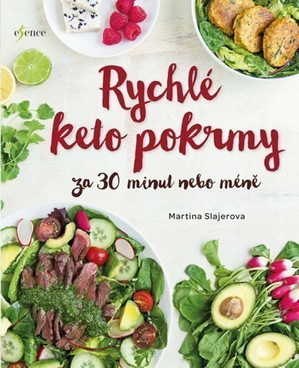 Kniha Rychlé keto pokrmy za 30 minut nebo ještě míň