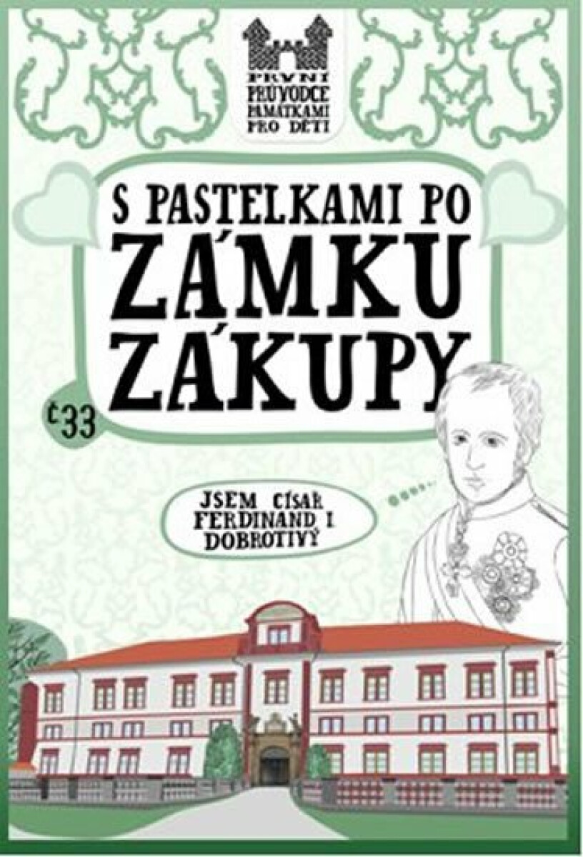 Kniha S pastelkami po zámku Zákupy
