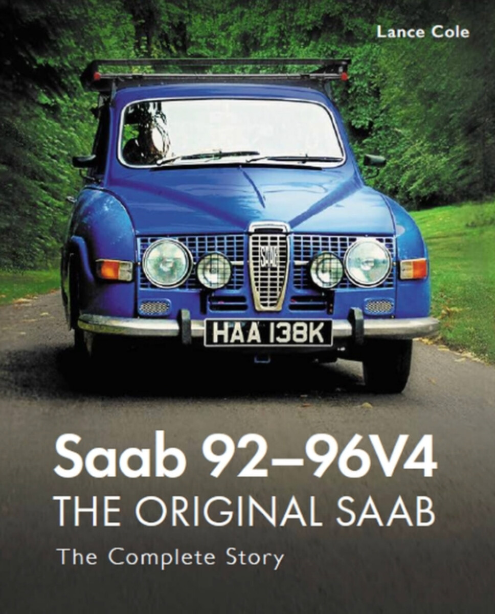 Kniha Saab 92-96V4 - The Original Saab