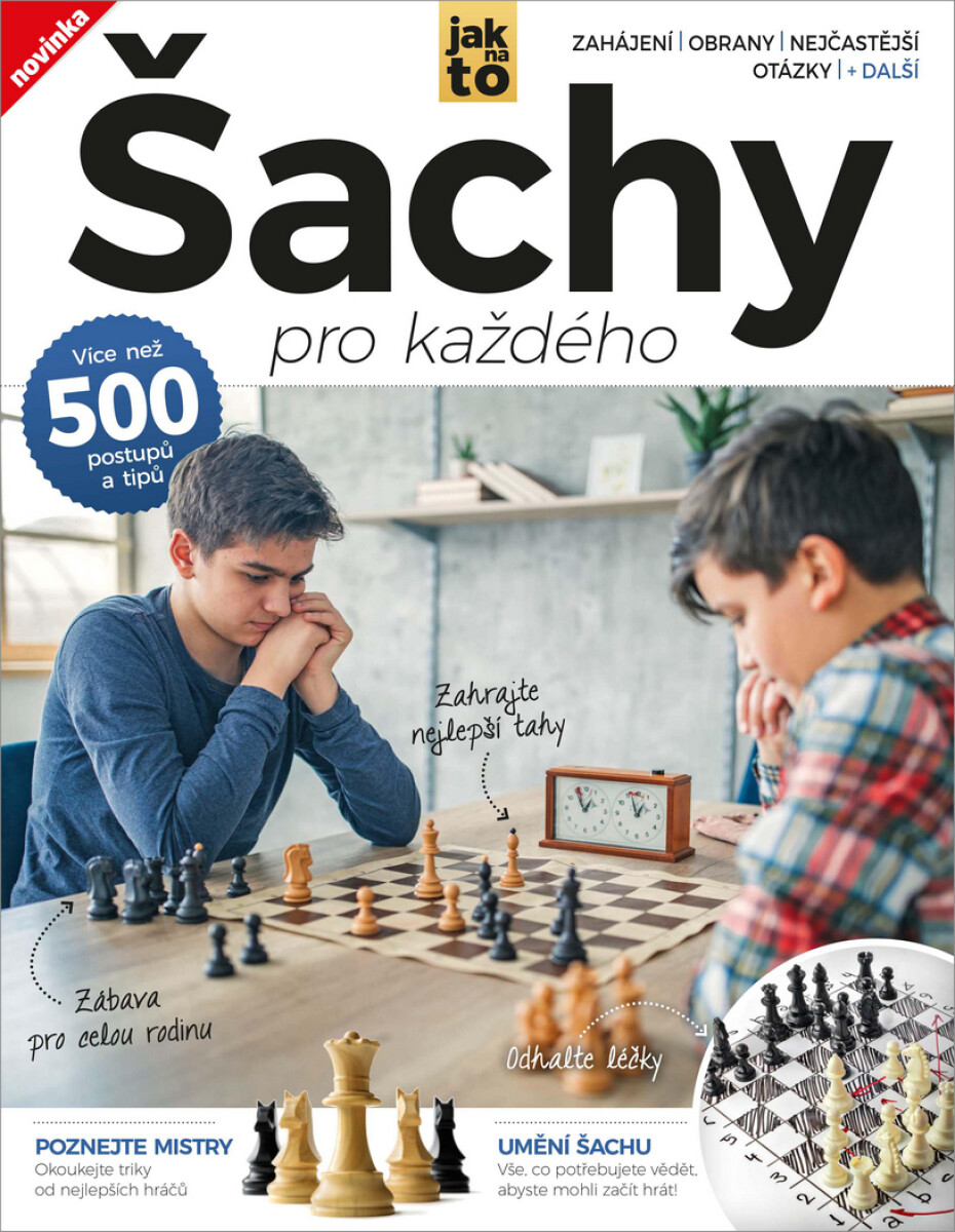 Kniha Šachy pro každého (2. vydání)