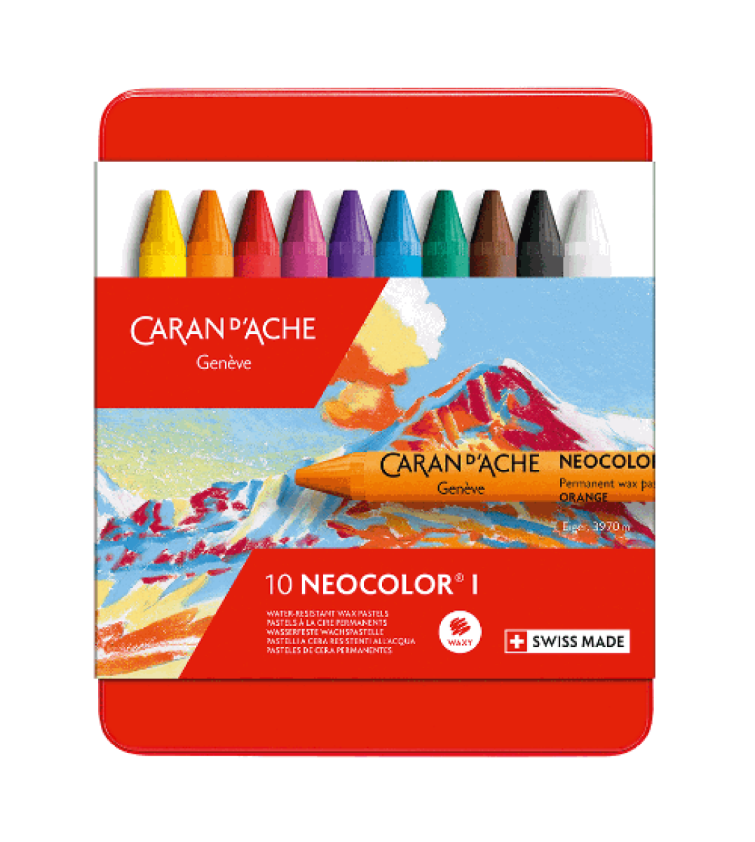 Levně Sada voskových pastelů Neocolor I 10ks