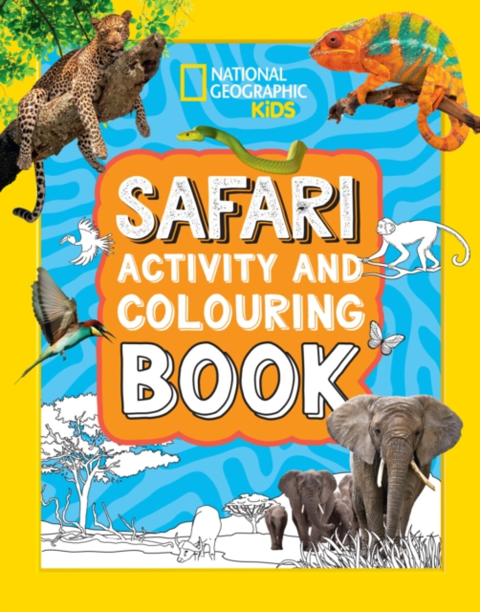 Kniha Safari Activity and Colouring Book