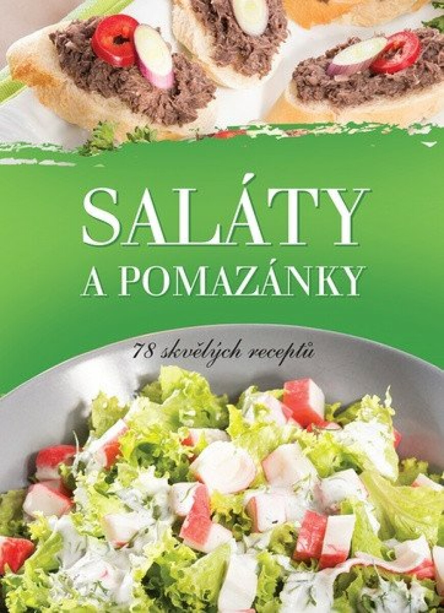 Kniha Saláty a pomazánky