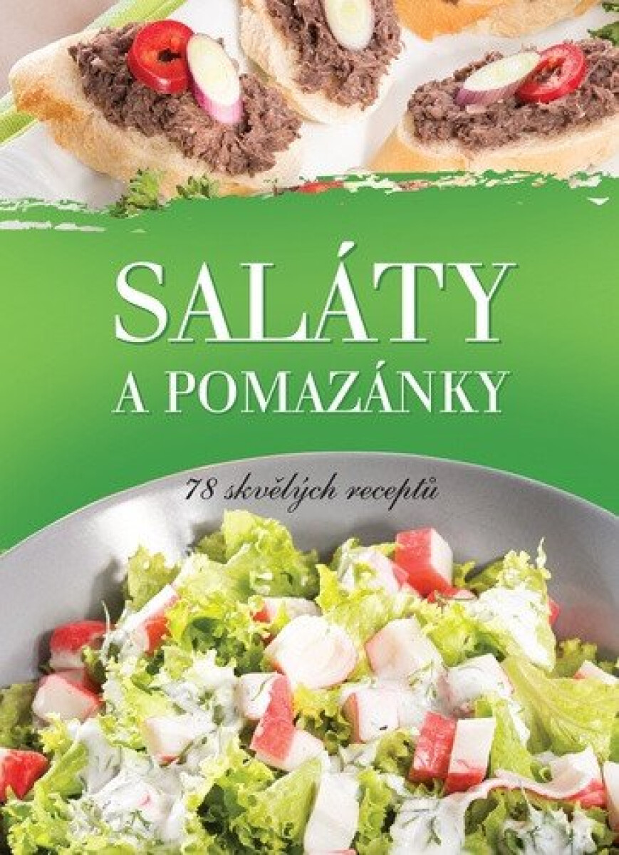Kniha Saláty a pomazánky