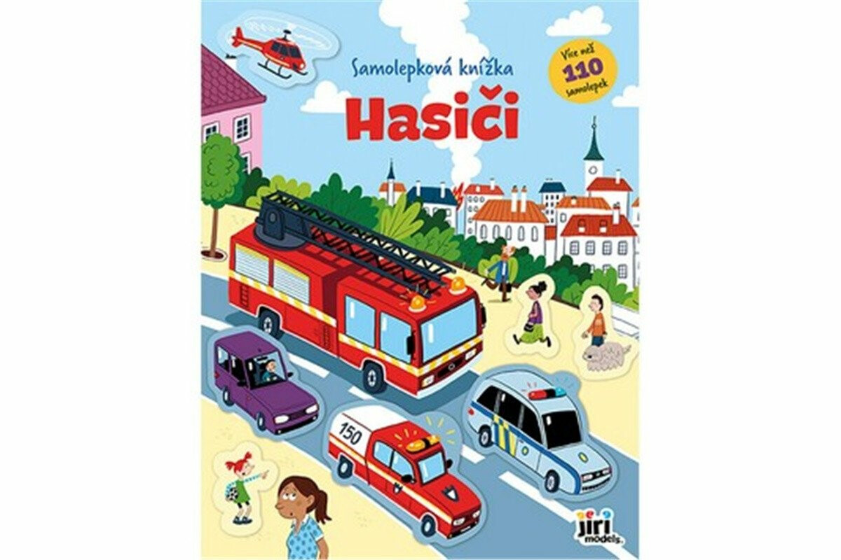 Samolepková knížka Hasiči