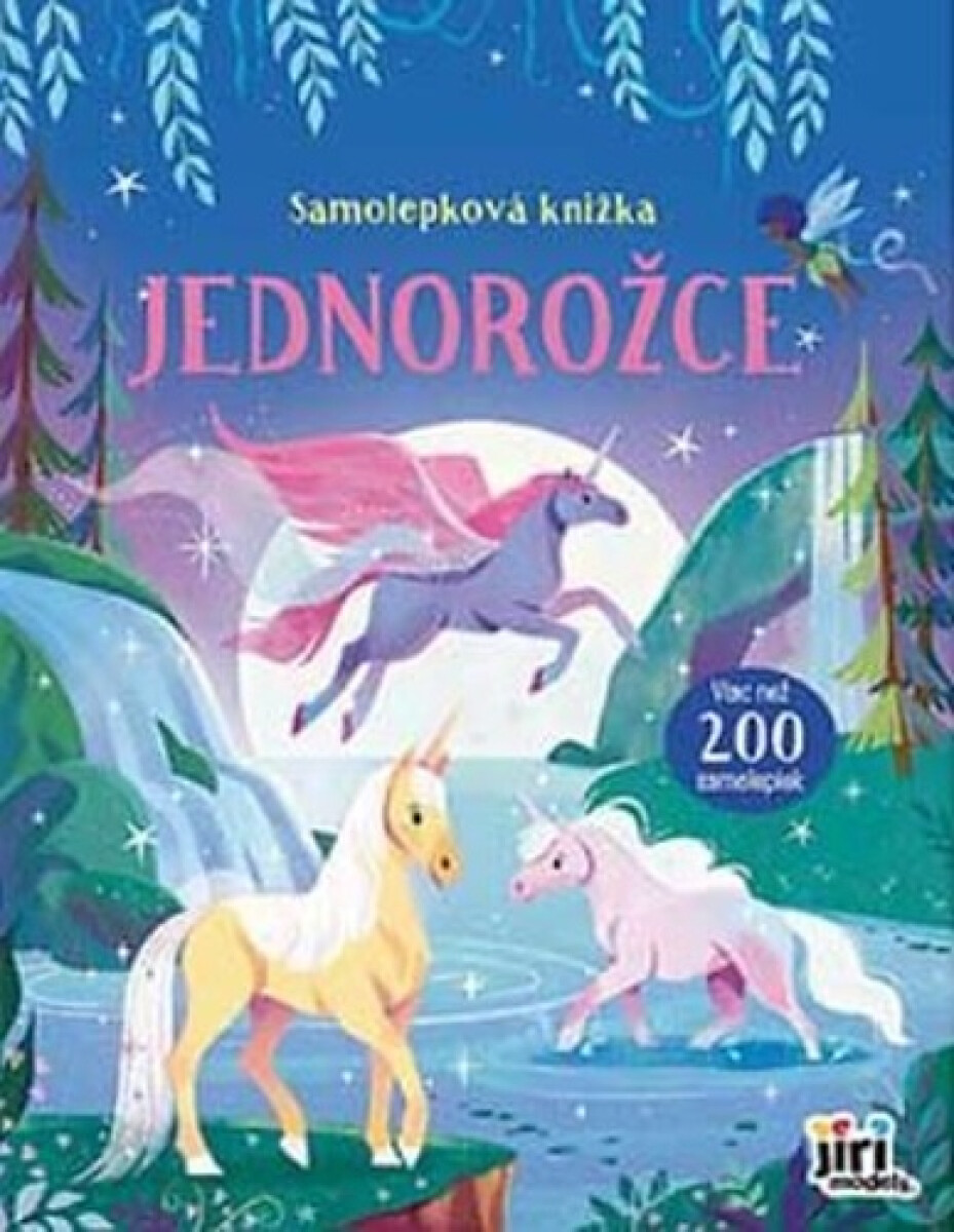 Levně Samolepková knižka Jednorožce
