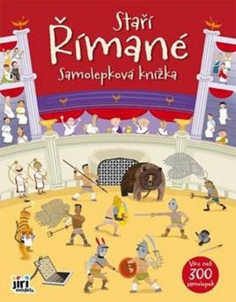 Kniha Samolepková knížka - Staří Římané