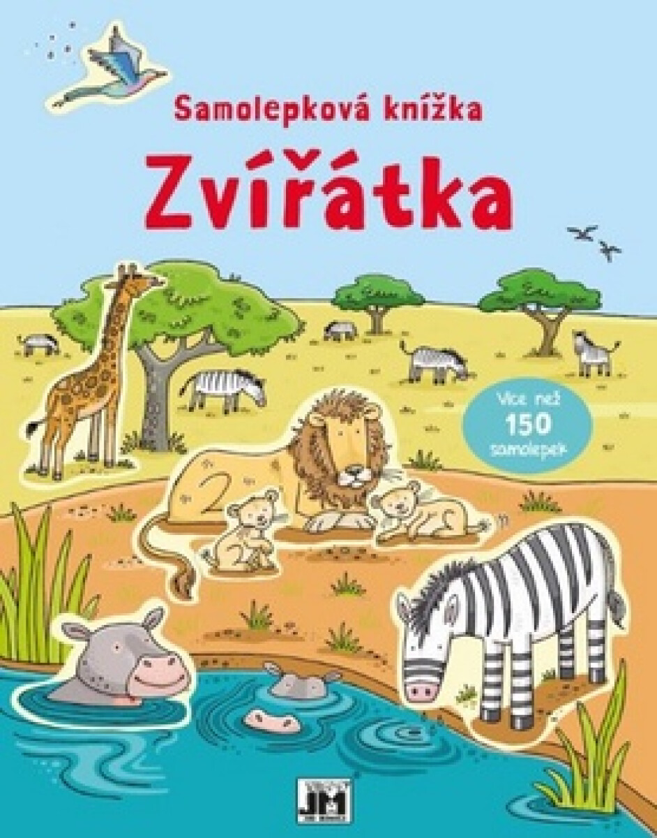Kniha Zvířátka - Samolep knížka