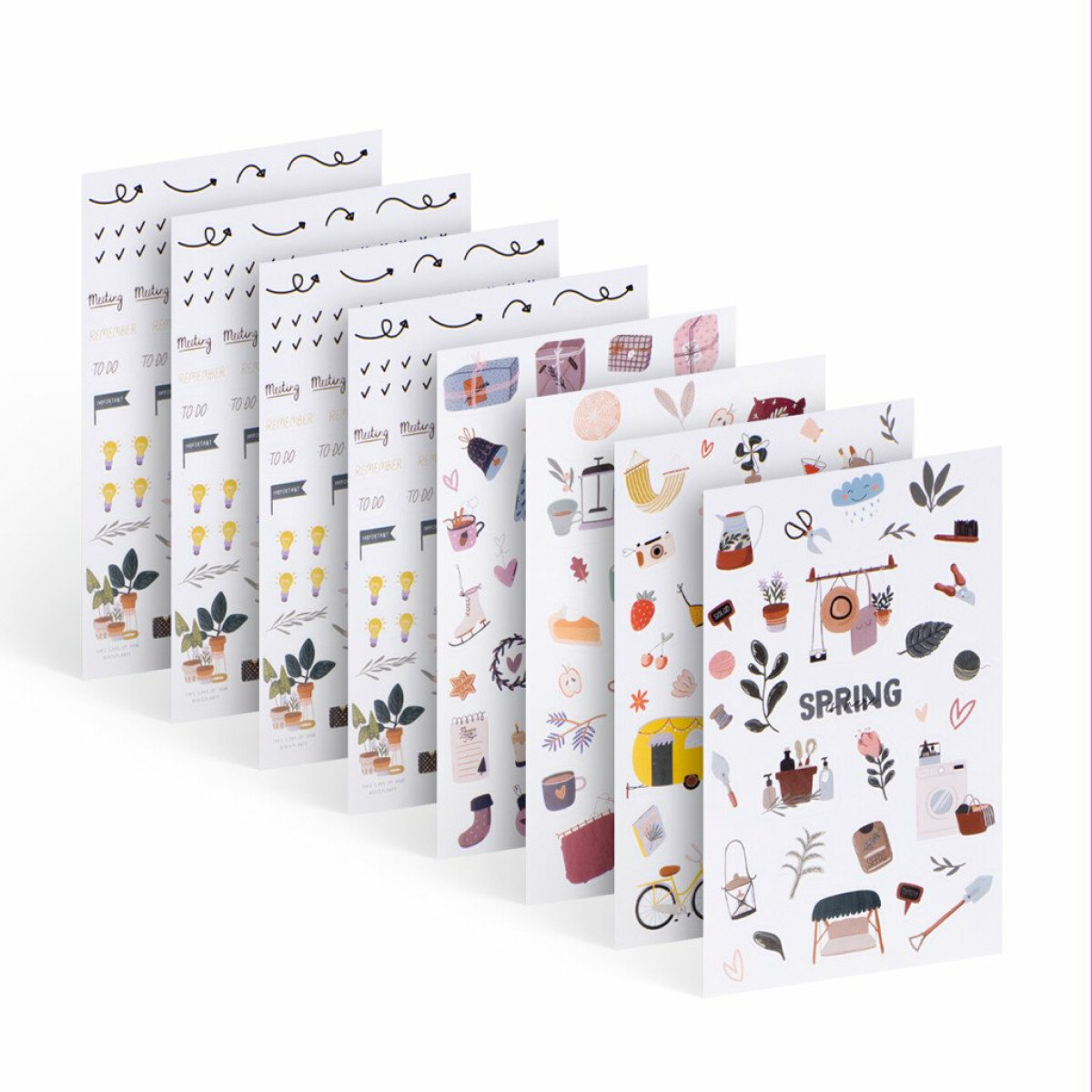 Samolepky Notique - 8 archů