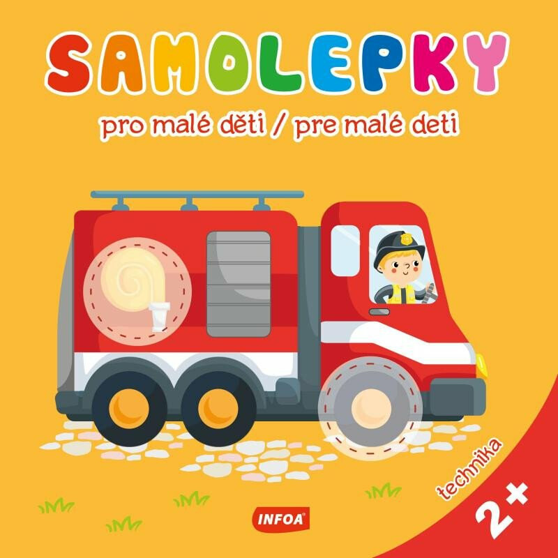 Kniha Samolepky pro malé děti