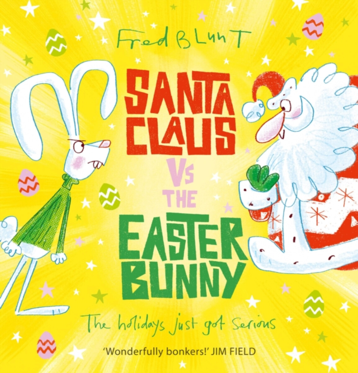 Kniha Santa Claus vs The Easter Bunny