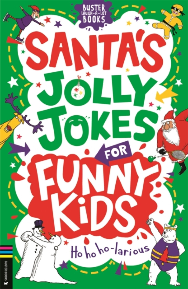 Kniha Santa's Jolly Jokes for Funny Kids