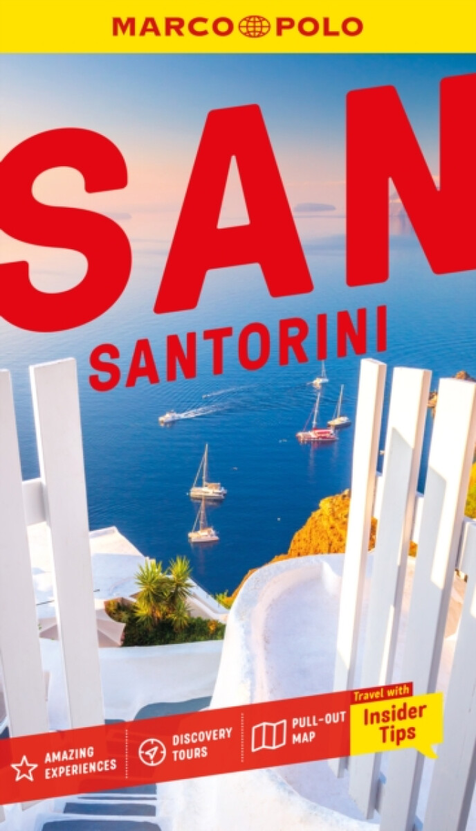 Kniha Santorini Marco Polo Pocket Travel Guide - with pull out map