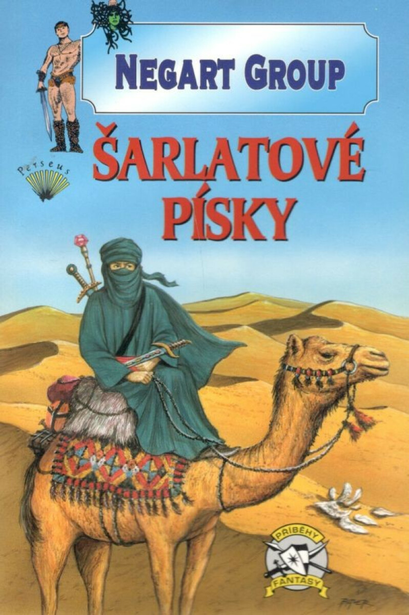 Kniha Šarlatové písky