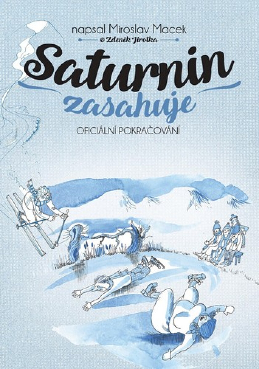 Kniha Saturnin zasahuje