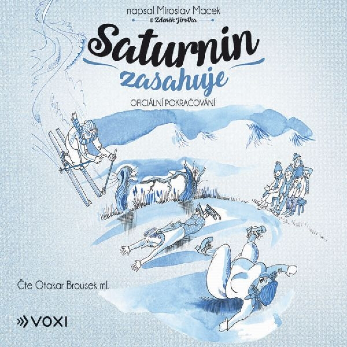 Levně Saturnin zasahuje - Miroslav Macek - audiokniha