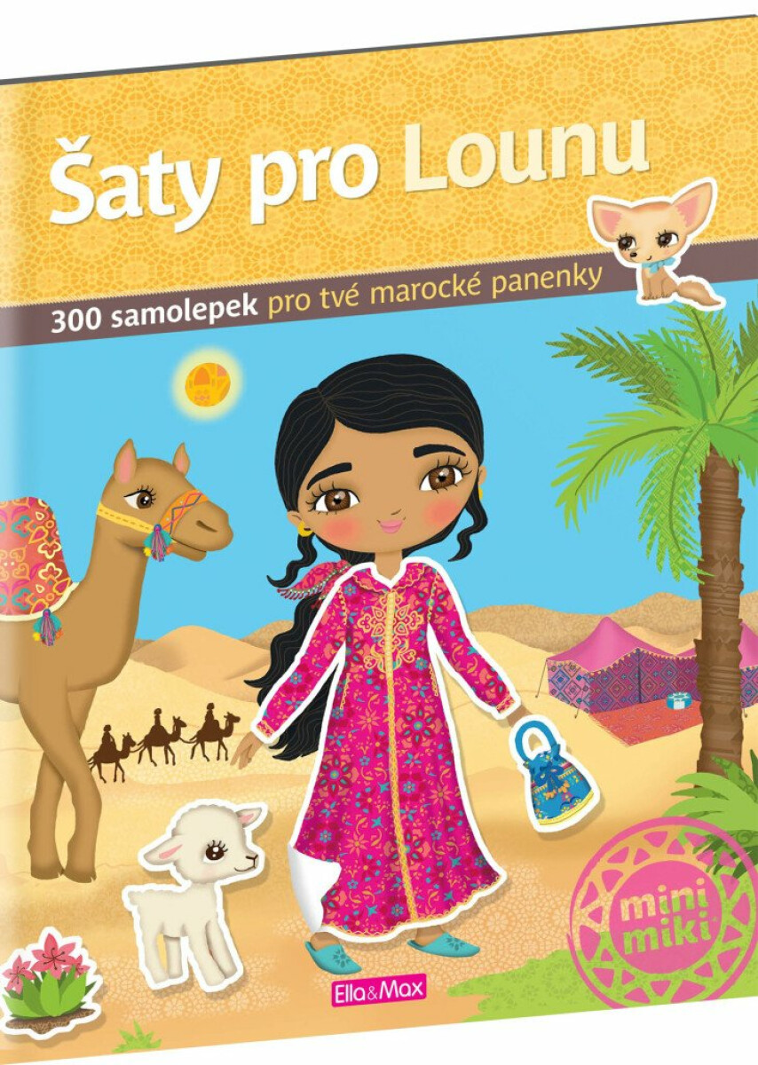 Šaty pro LOUNU – Kniha samolepek - Julie Camel (obrázek 9)