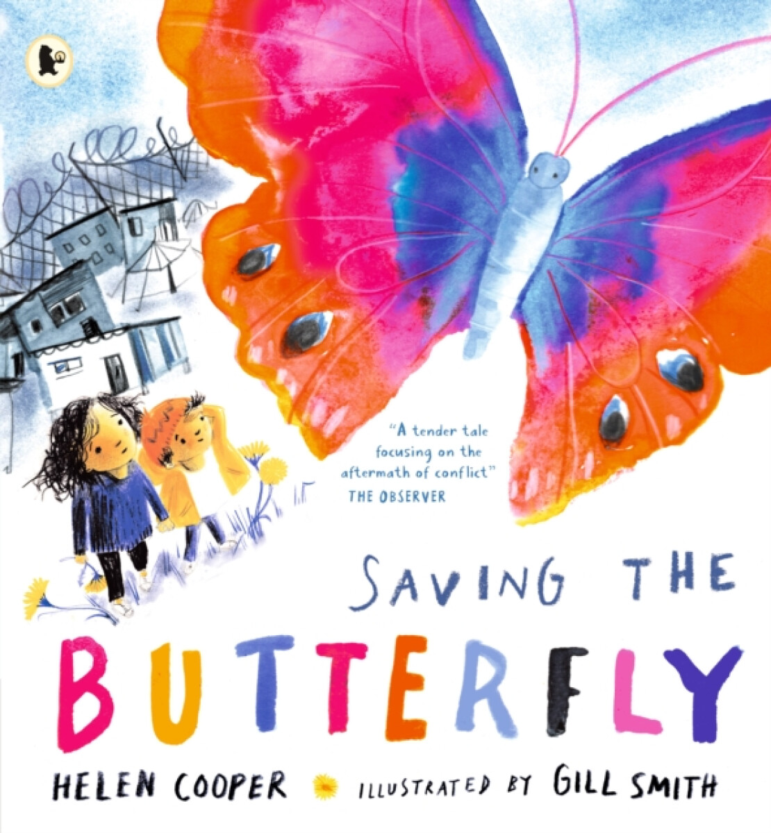 Kniha Saving the Butterfly: A story about refugees
