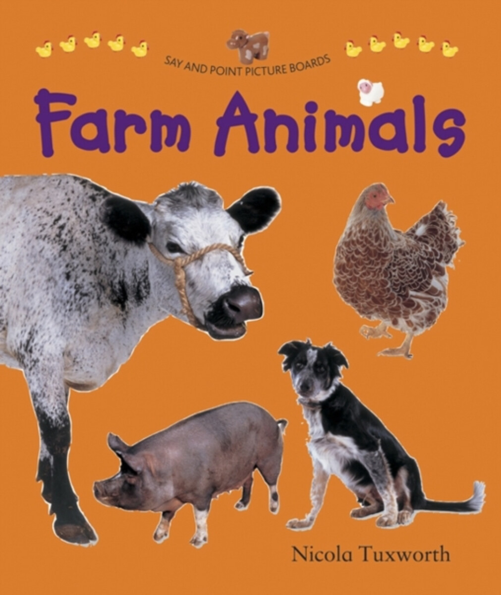 Kniha Say and Point Picture Boards: Farm Animals