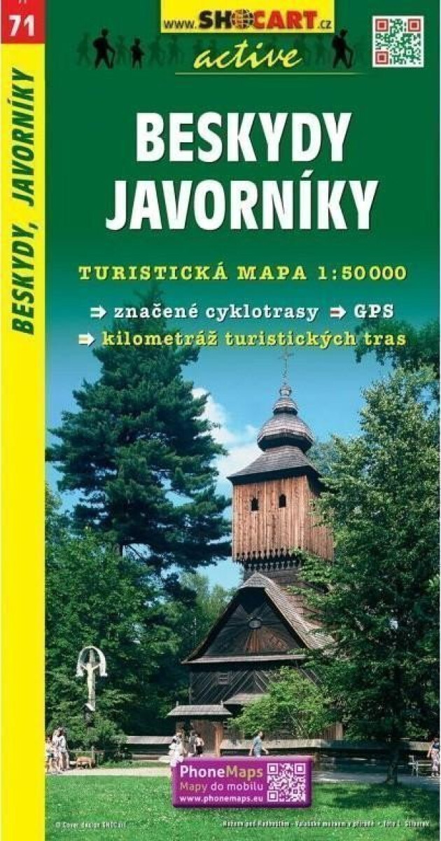 Levně SC 071 Beskydy, Javorníky 1:50 000