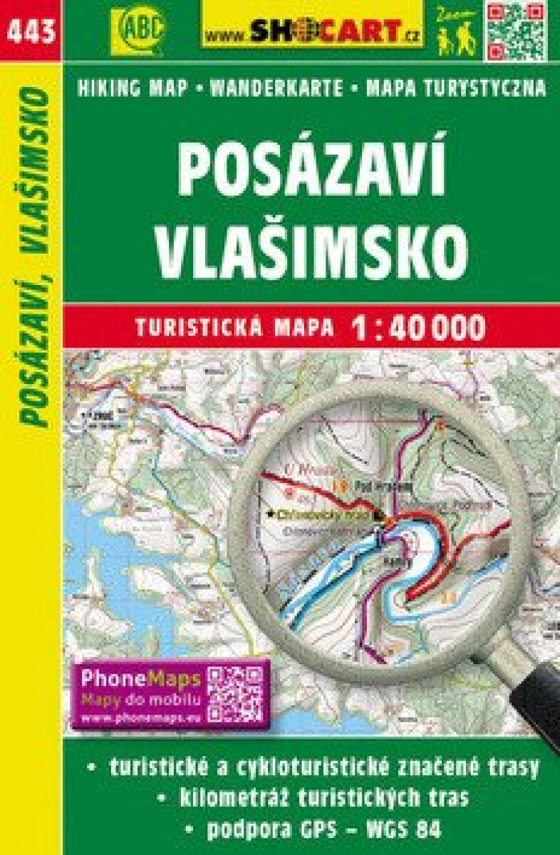 Posázaví, Vlašimsko 1:40 000