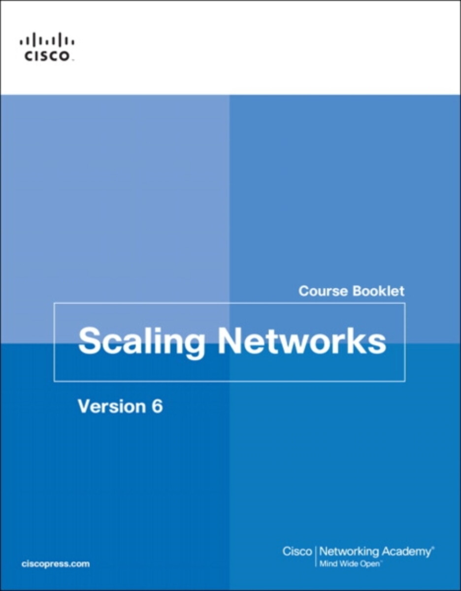 Kniha Scaling Networks v6 Course Booklet