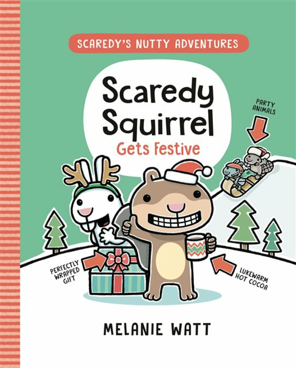 Kniha Scaredy Squirrel Gets Festive
