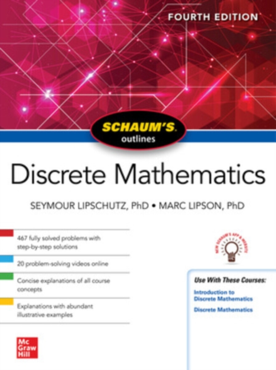 Kniha Schaum's Outline of Discrete Mathematics, Fourth Edition