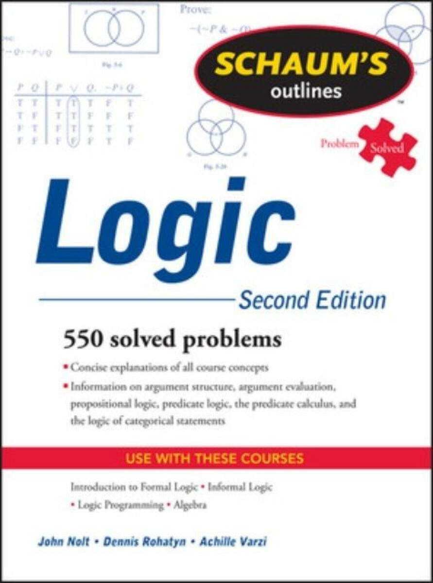 Kniha Schaum's Outline of Logic, Second Edition