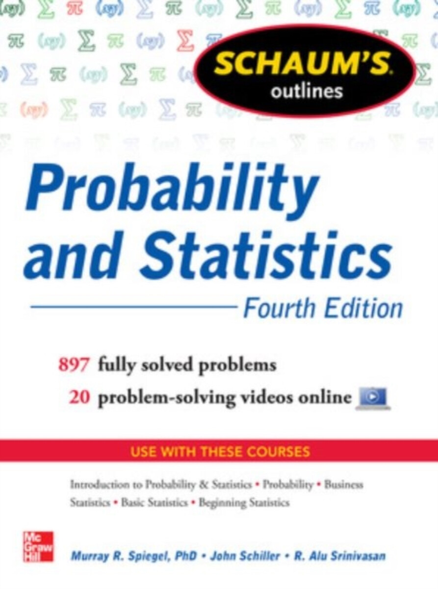 Kniha Schaum's Outline of Probability and Statistics