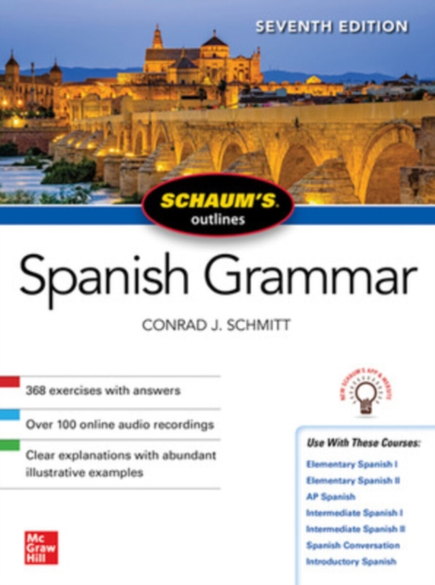 Kniha Schaum's Outline of Spanish Grammar, Seventh Edition