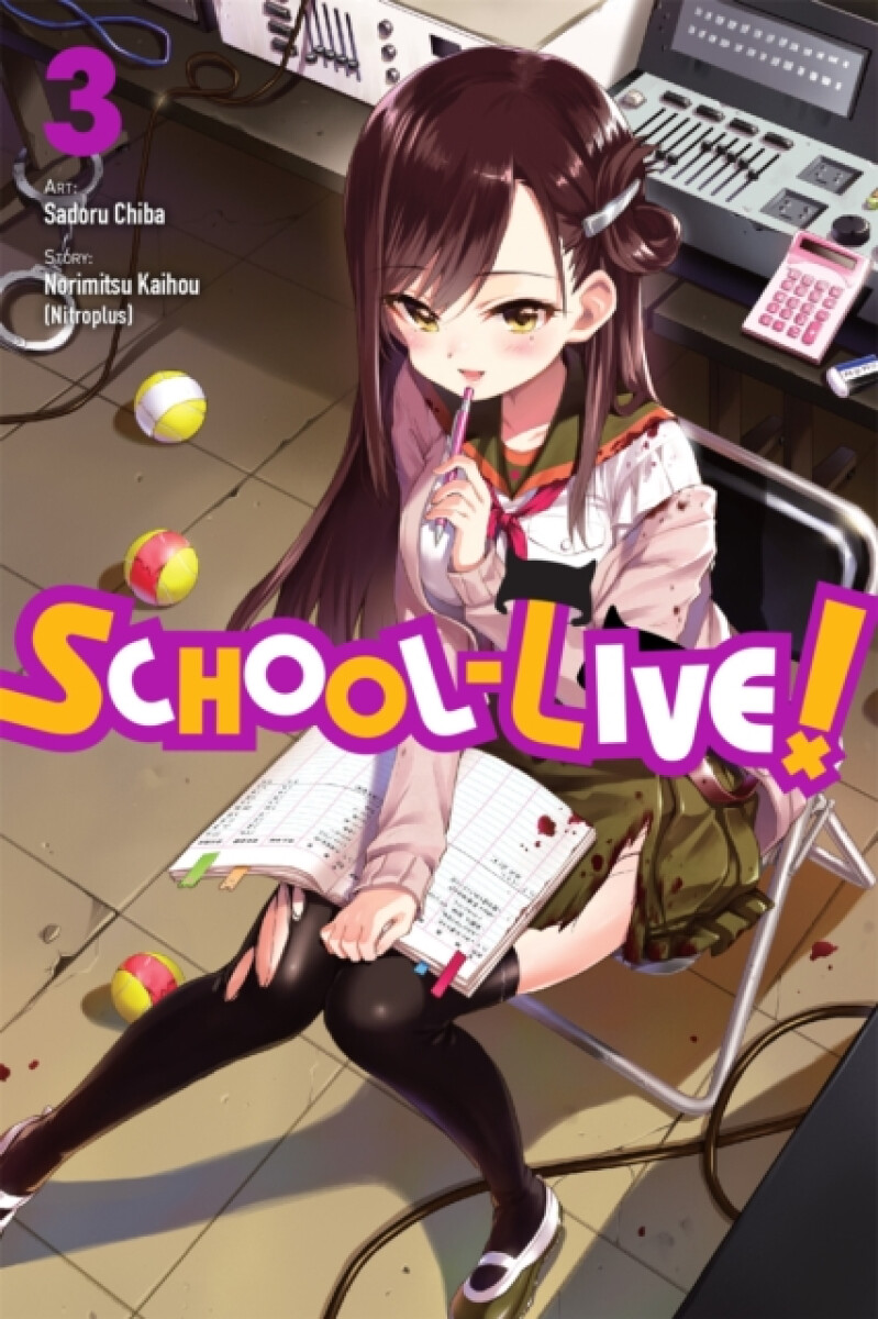 Kniha School-Live!, Vol. 3