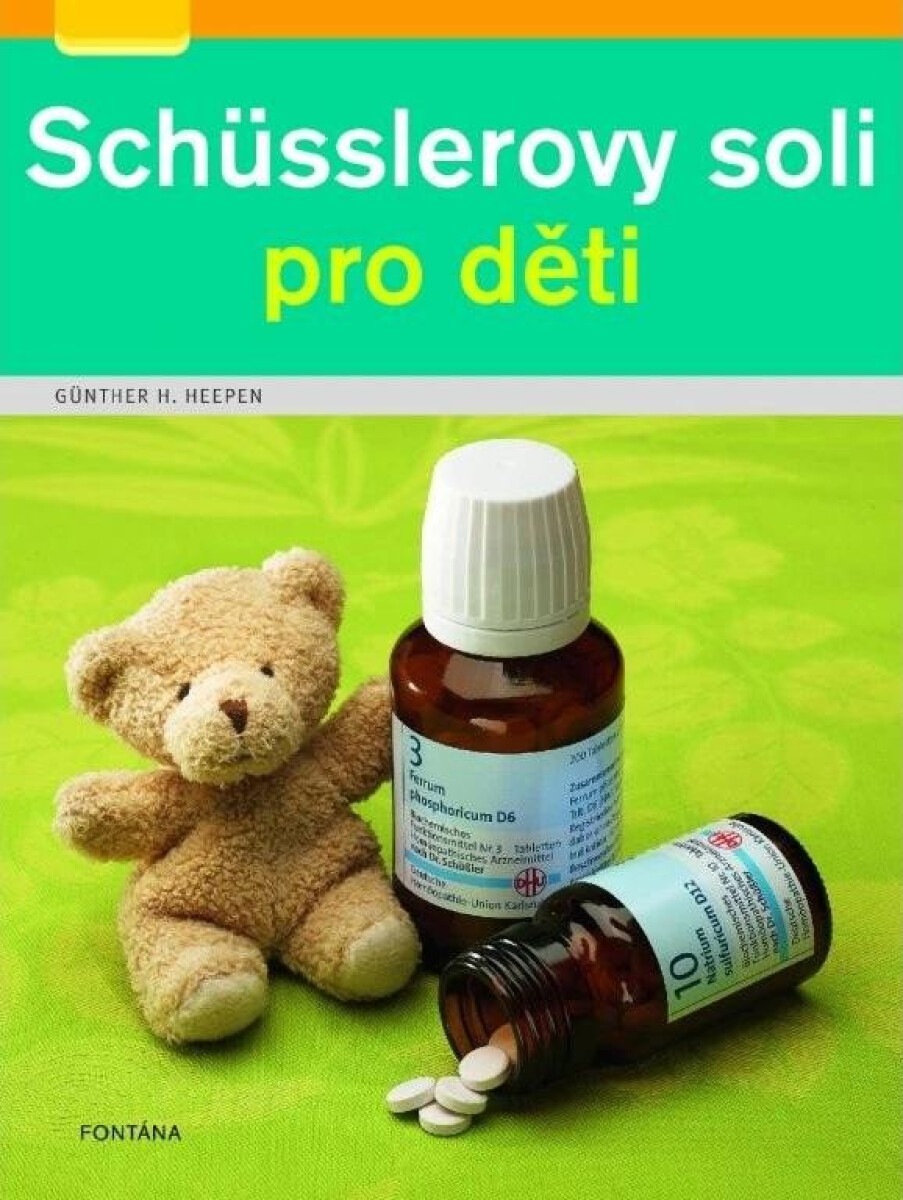 Kniha Schüsslerovy soli pro děti