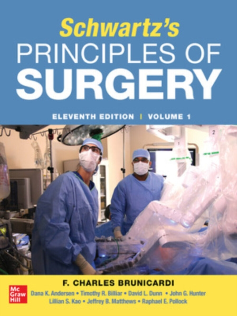 Kniha SCHWARTZ'S PRINCIPLES OF SURGERY 2-volume set