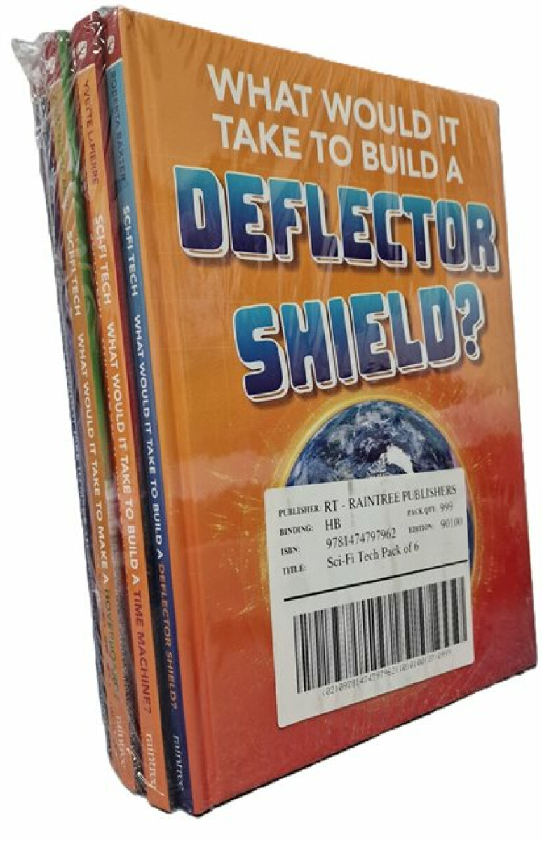 Kniha Sci-Fi Tech Pack of 6