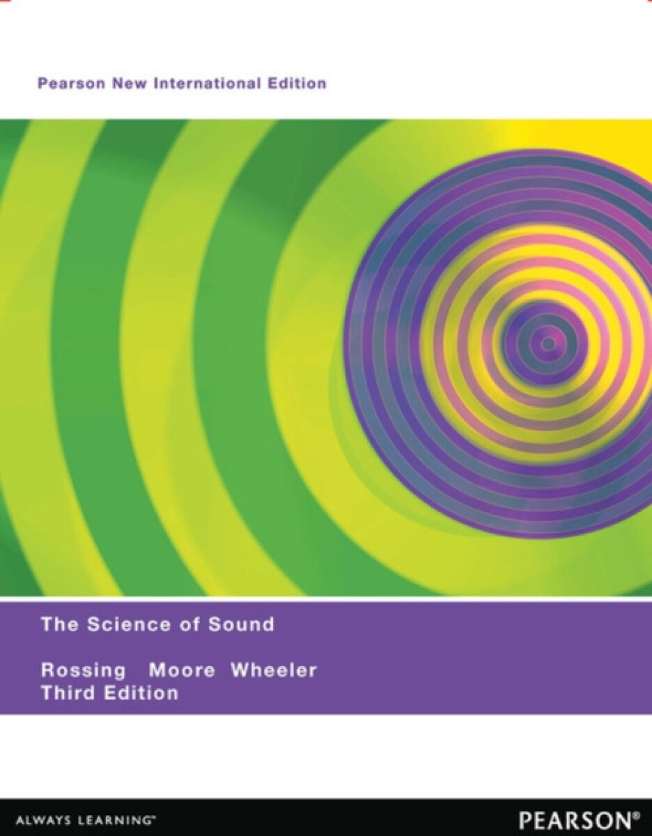 Kniha Science of Sound, The