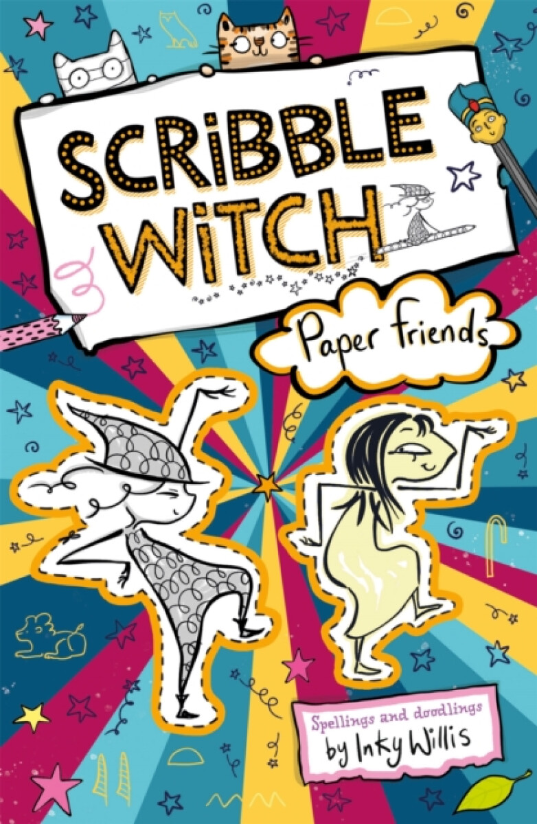 Kniha Scribble Witch: Paper Friends