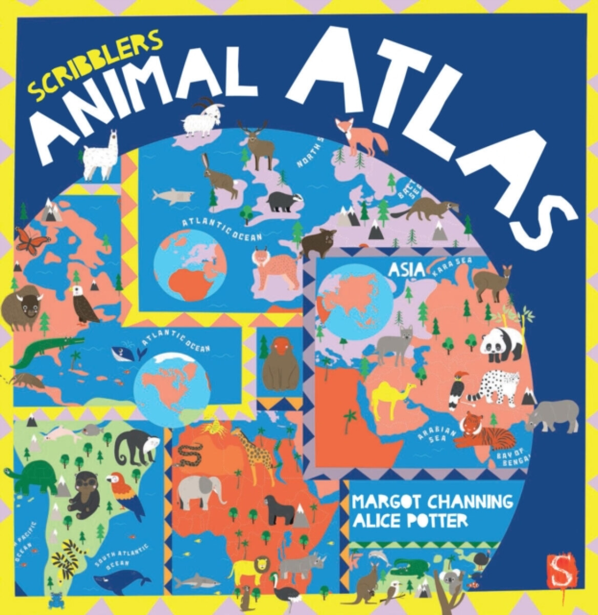 Kniha Scribblers' Animal Atlas