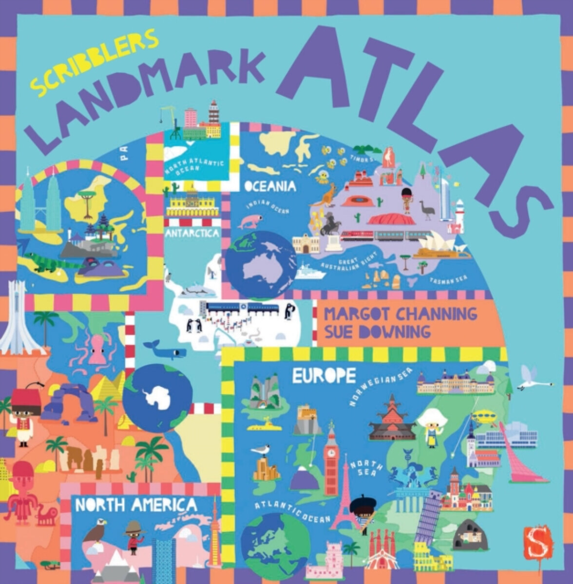 Kniha Scribblers' Landmark Atlas