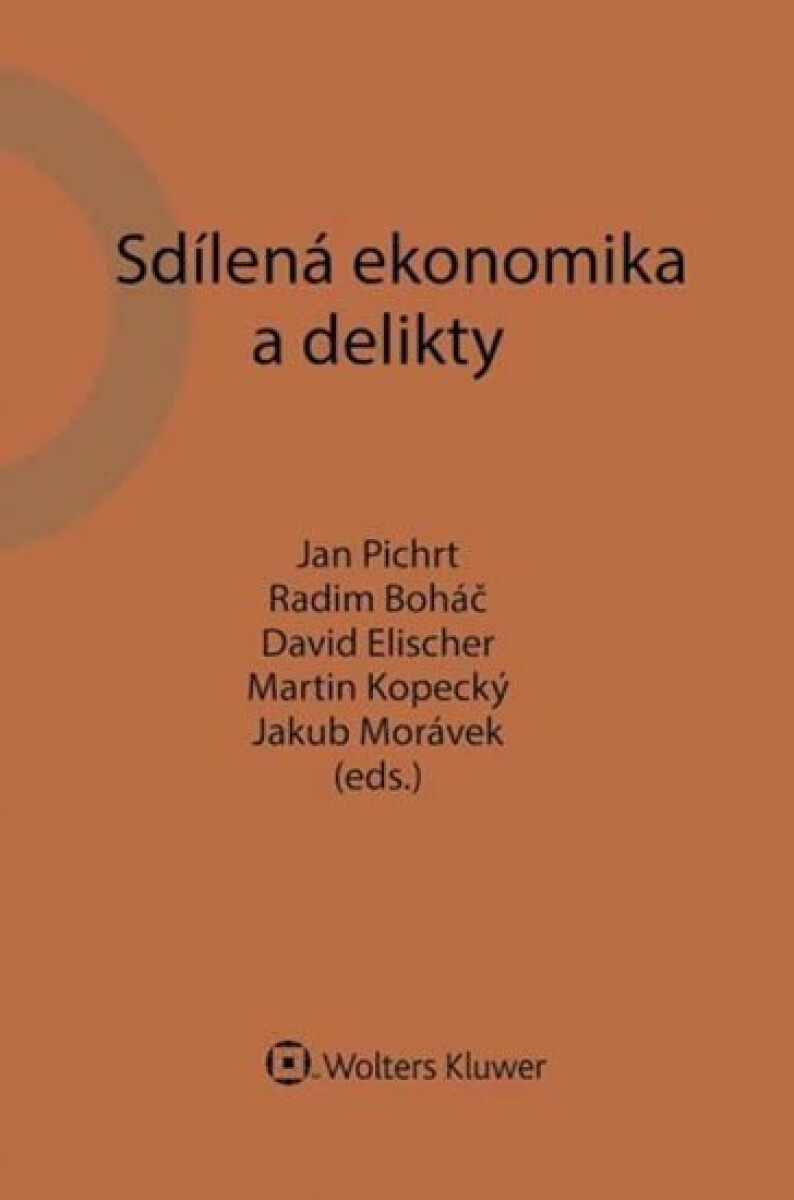Kniha Sdílená ekonomika a delikty
